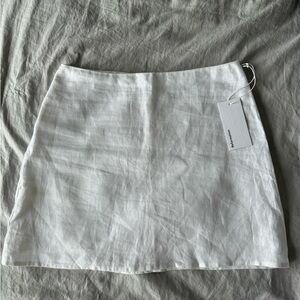 Reformation Linen Skirt